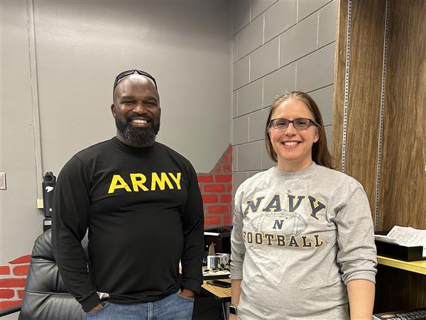 Mr. Neal and Mrs. Alisandrelli- AVID Teachers Mr. Neal and Mrs. Alisandrelli- AVID Teachers